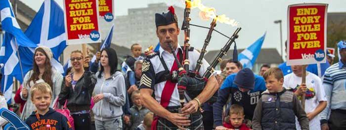 Un sondeo a pie de urna da la victoria al no en el referéndum de Escocia