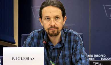 Pablo Iglesias, eurodiputado y líder de PODEMOS