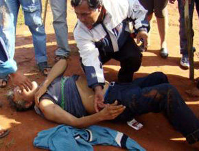 Fuertes disturbios han causado varios heridos en un desalojo de “si tierra” en Paraguay