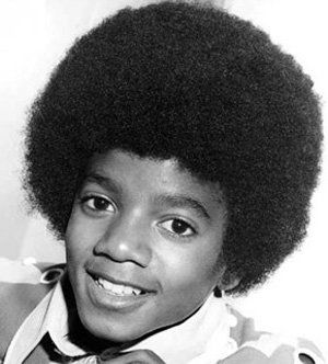Michael Jackson, el rey del Pop, en un imagen de sus primeros años