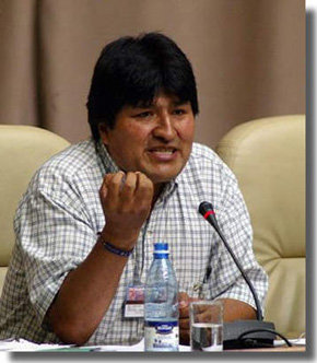 Evo Morales acusa al gobierno de Barack Obama de mentir a Latinoaméria en la Cumbre de Trinidad y Tobago