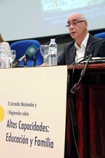 Luciano Alonso durante su intervención
