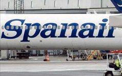 Spanair inicia sus vuelos con serias dificultadas 