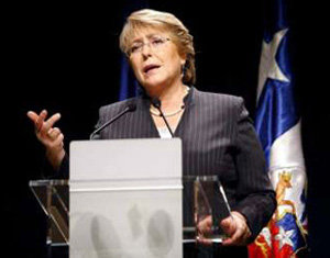 Bachelet cree que de aquí a fin de año, “habrá mejores cifras”… 