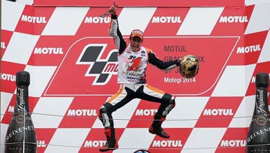 Marc Márquez bi-Campeón Mundial