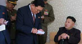 El líder norcoreano en su reaparición 
