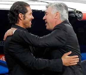 Ancelotti y Simeone nominados a Mejor entrenador