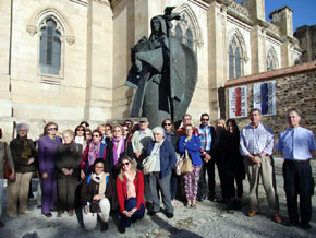Asistentes a Congreso, realizaron visita a Alba de Tormes