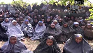Primeras imágenes de las niñas secuestradas por Boko Haram