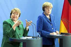 Bachelet pide más inversión extranjera que impulse el desarrollo de América Latina