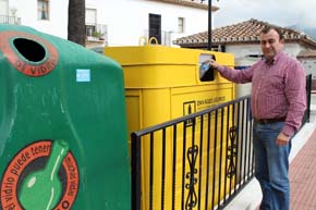 Mijas es el municipio de la Costa del Sol Occidental que más recicla por habitante en lo que llevamos de año