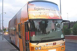 Un Road Show itinerante por 44 ciudades de Españapara mostrar las bondades turísticas de Egipto. 