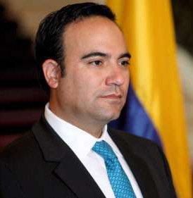 El ministro colombiano de Comercio, Luis Guillermo Plata