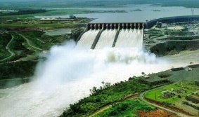 La represa de Itaipú