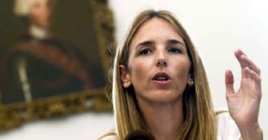 La diputada del PP por Madrid, Cayetana Álvarez de Toledo. (EFE)