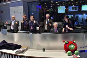 Philae aterriza con éxito en el cometa 67P
