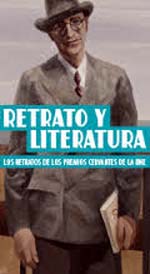 Los retratos de los premios Cervantes expuestos en la Biblioteca Nacional de España