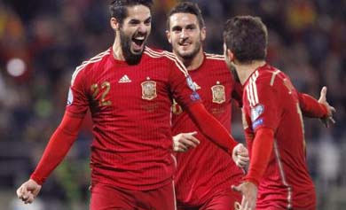 Isco brilló en un nuevo triunfo de La Roja en la Clasificación