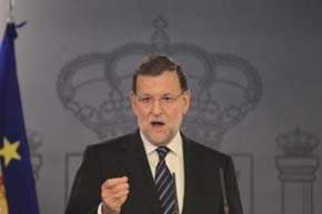 Rajoy viajará este sábado a Catalunya para explicar su posición en el 9N 