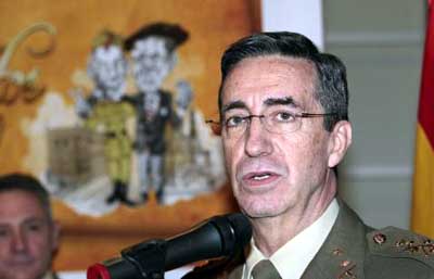 Jefe del Estado Mayor del Ejército, general Jaime Domínguez Buj