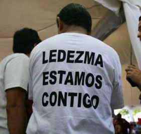 Partidarios  del opositor alcalde Caracas Antonio Ledezma