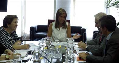 Varios líderes del PP respaldan a la ex ministra Ana Mato por su “honradez” Foto EFE