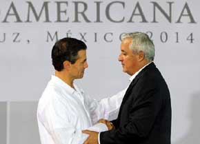 Pérez Molina admite que educación y desigualdad son los retos de Guatemala 