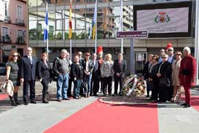 Santa Cruz cuenta desde hoy con una plaza en memoria de las víctimas del terrorismo