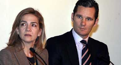 La Infanta Cristina y Urdangarin tienen veinte días para pagar 17 millones