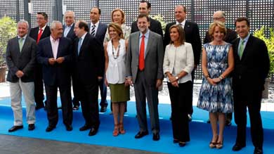 Cumbre de presidentes autonómicos del Partido Popular. PP