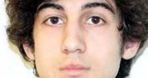 La imagen del sospechoso de los atentados de Boston Djohar Tsarnaev facilitada por el FBI 