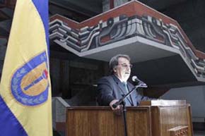 El rector de la UNIA ha inaugurado la Escuela de Verano de la Universidad chilena de Concepción