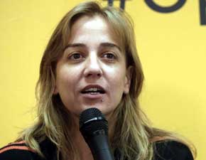 Tania Sánchez, candidata de IU a la Comunidad de Madrid (EFE)