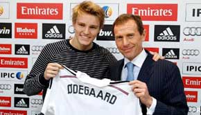 Martín Odegaard fue presentado en Real Madrid