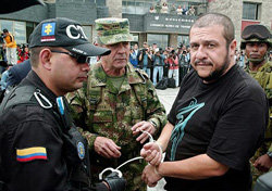 'Don Diego', tras ser detenido en septiembre de 2007. 
