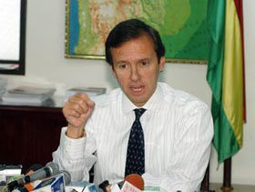 Jorge Quiroga, ex presidente de Bolivia, será candidato en las proximas elecciones de diciembre de este año 