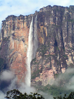 Salto del Angel, en Venezuela