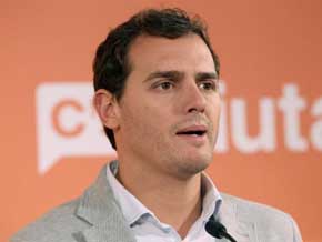 El presidente de Ciutadans (C's), Albert Rivera, en foto de archivo  