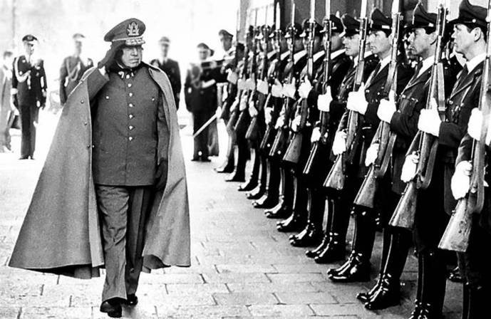 El dictador Pinochet, en una imagen de archivo...
