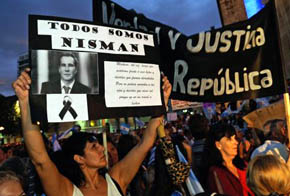 Marcha en silencio en Buenos Aires 