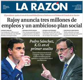 Marhuenda, háztelo mirar. ¿De verdad Rajoy dejó KO a Pedro Sánchez?