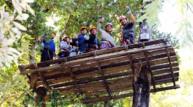 Sernatur Araucanía inspecciona seguridad de empresas que prestan servicios de turismo aventura en zona lacustre