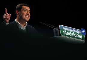 El líder del PP andaluz, Juan Manuel Moreno Bonilla. (REUTERS/Jon Nazca)