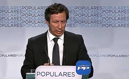 El Partido Popular ha eludido respaldar expresamente a González. En la imagen, Carlos Floriano, tercero en la jerarquía del PP