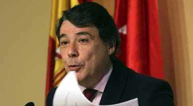 Ignacio González, presidente de la comunidad de Madrid...
