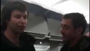 El joven que increpó a Monedero en un avión es sobrino de Lapuerta, extesorero del PP