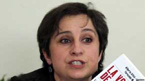 Aristegui es una de las periodistas más conocidas de México. 