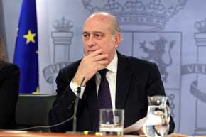 El ministro del Interior, Jorge Fernández Díaz