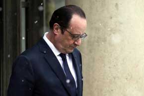 Hollande dice que las condiciones del accidente hacen pensar que no hay supervivientes
