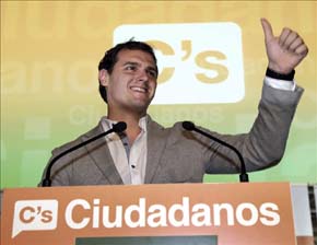 El presidente de Ciudadanos, Albert Rivera. EFE/Archivo